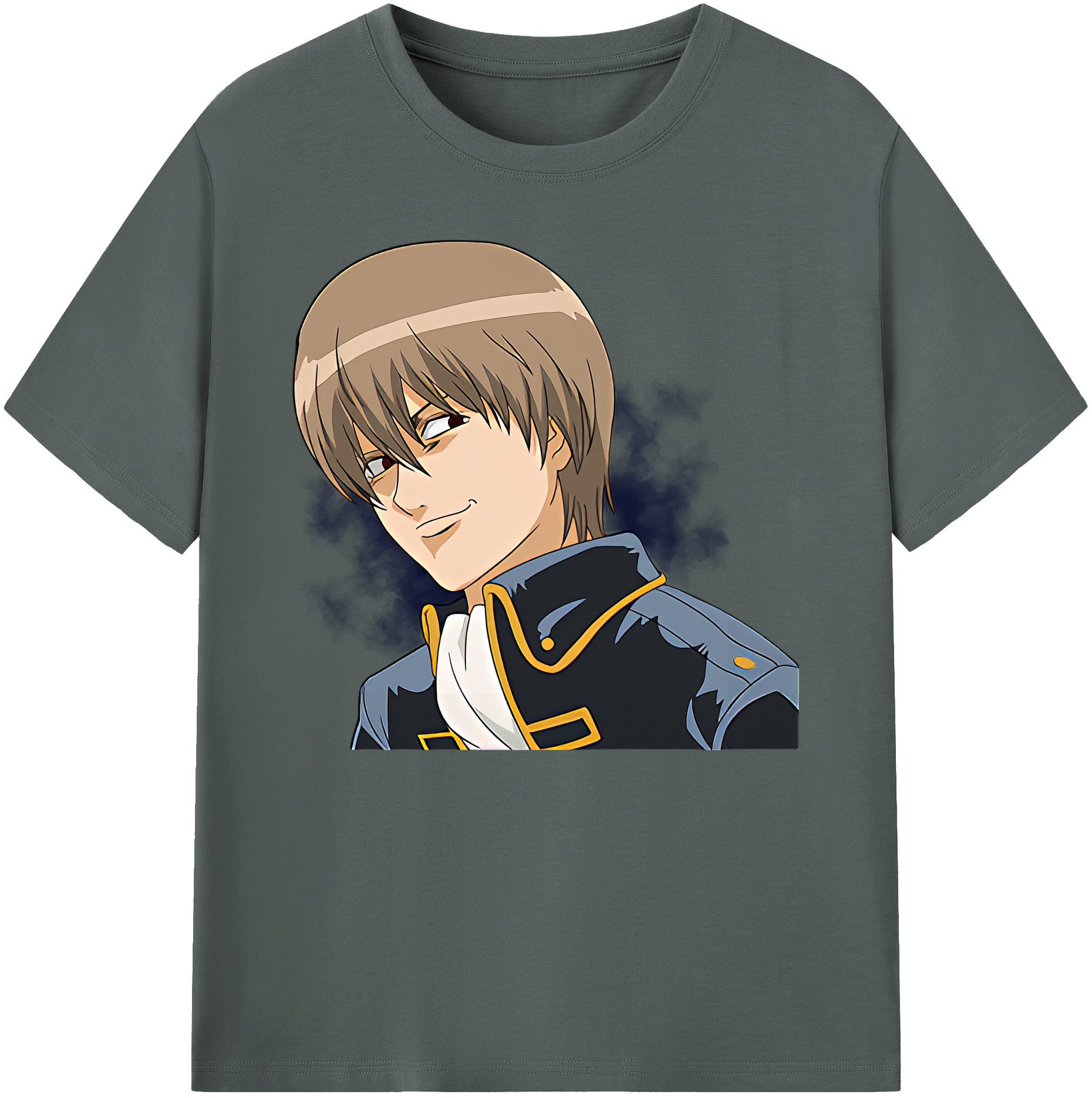 （画像用） ぎんたま 坂田銀時（さかたぎんとき） 神楽 志村新八（しむら しんぱち） GINTAMA Sakata Gintoki Kagura Shimura Shinpachi 綿100％ メンズ半袖Tシャツ｜肌触りやわらか＆通気性